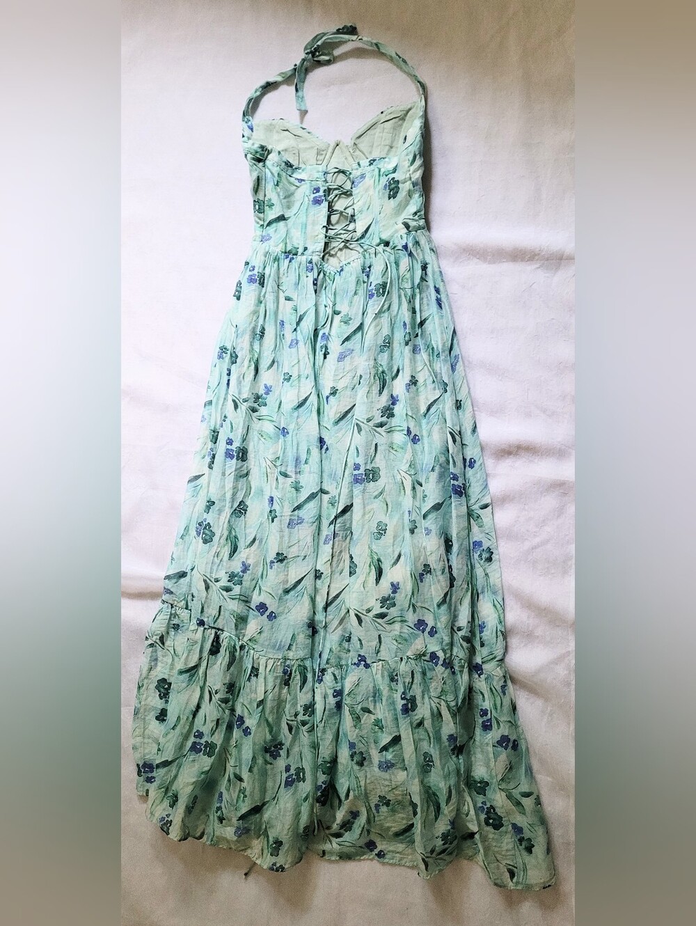 NWOT! ASTR Formal Garden Party Anthro Women's Kelby Corset Fall Maxi Dress Small - Picture 9 of 17
